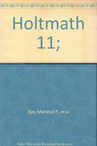 Book Holtmath 11; free