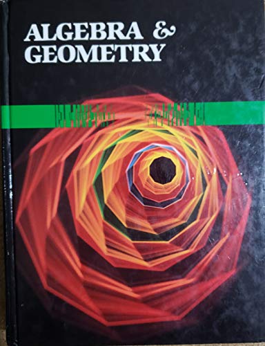 Book Algebra and Geometry free