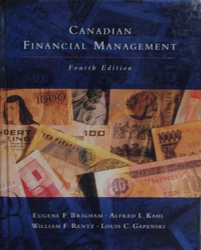 Book Canadian Financial Management free