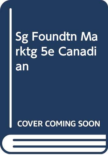 Book SG FOUNDTN MARKTG (CANADIAN): (Canadian Edition) free