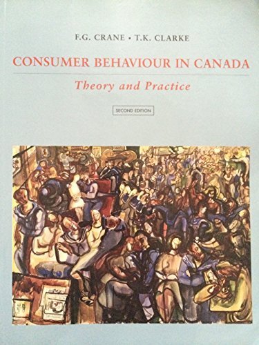 Book Consumer Behavior in Canada:; Theory and Practice free