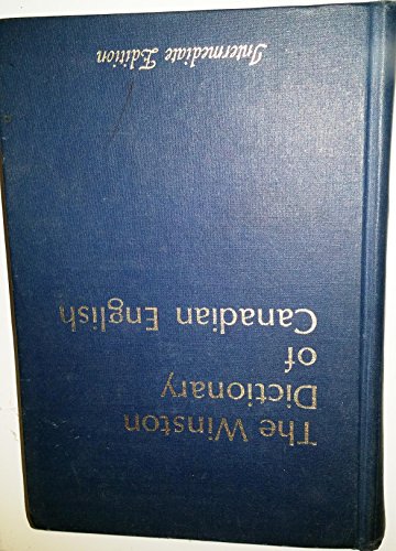 Book DICTIONARY - WINSTON DICTIONARY OF CANADIAN ENGLISH - INTERMEDIATE free