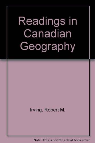 Book Readings in Canadian Geography free