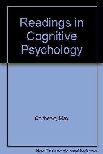 Book Readings in Cognitive Psychology free