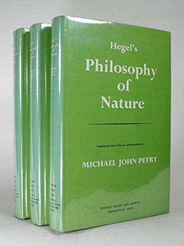Book Hegel's Philosophy of Nature; ([Muirhead library of philosophy]) (v. 1) free