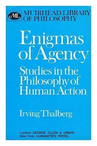 Book Enigmas of agency: studies in the philosophy of human action (Muirhead library of philosophy) free