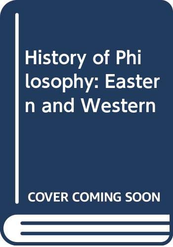 Book History of Philosophy: Eastern and Western free