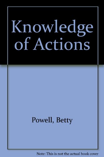 Book Knowledge Of Actions free