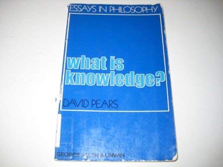 Book What is knowledge? (Essays in philosophy) free