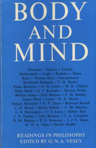 Book Body and Mind: Readings in Philosophy (Unwin University Books) free