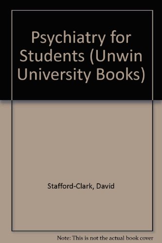 Book Psychiatry For Students (unwin University Books) free