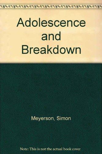 Book Adolescence and breakdown free