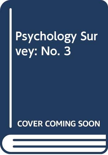 Book Psychology Survey: No. 3 (English and Multilingual Edition) free
