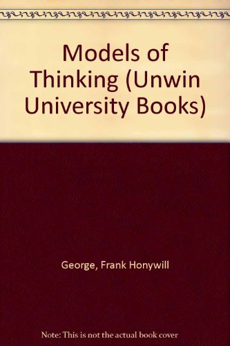 Book Models Of Thinking (advances In Psychology) free