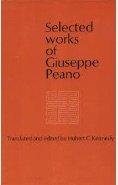 Book Selected Works of Giuseppe Peano Translated [from the Italian] free
