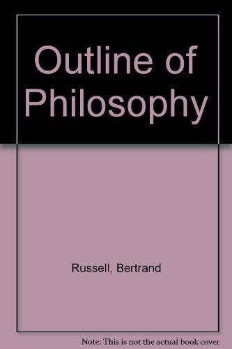 Book An Outline of Philosophy free