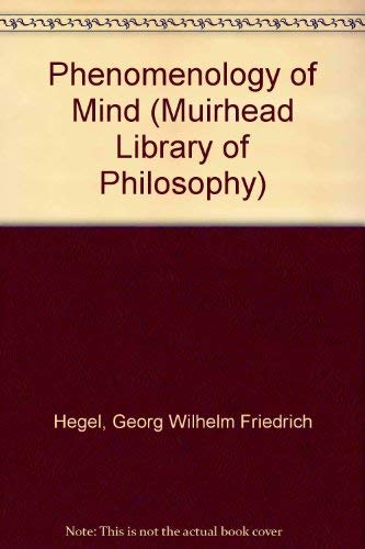 Book Phenomenology of Mind (Muirhead Library of Philosophy) free