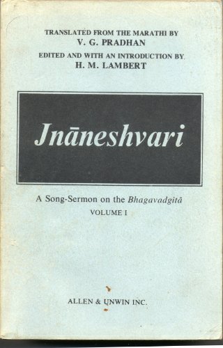 Book Jnaneshwari: v. 1: Song-sermon on the Bhagavad-gita (Unesco Collection) free