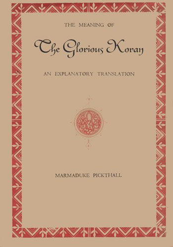 Book Meaning Of The Glorious Koran free