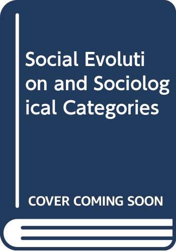 Book Social Evolution And Sociological Categories free