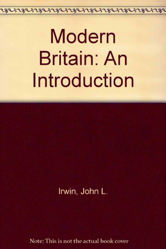 Book Modern Britain: An Introduction free