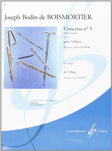 Book CONCERTO NA 5 EN LA MAJEUR OPUS 15 free