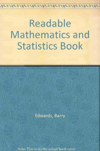 Book READABLE MATHS & STATISTICS PB free