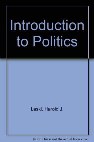 Book Introduction To Politics free