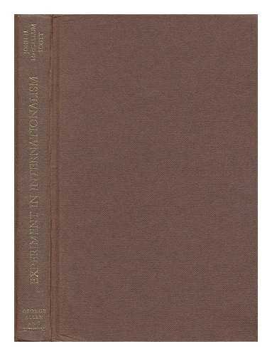 Book Experiment in Internationalism free Book Experiment in Internationalism free