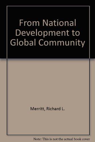 Book From National Development To Global Community free