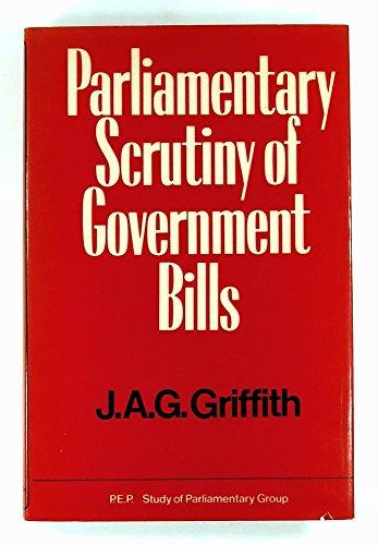 Book Parliamentary scrutiny of Government bills free