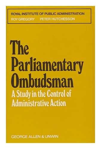 Book The parliamentary ombudsman: A study in the control of administrative action free