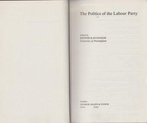 Book The Politics of the Labour Party free