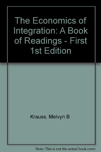 Book The economics of integration: A book of readings; free