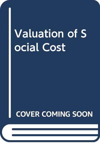 Book The Valuation of social cost free