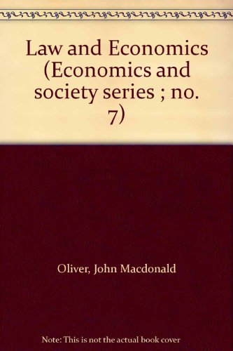 Book Law and economics: An introduction (Economics and society series ; no. 7) free