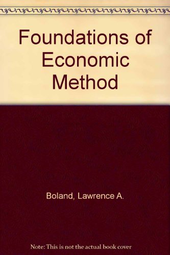 Book The Foundation of Economic Method free
