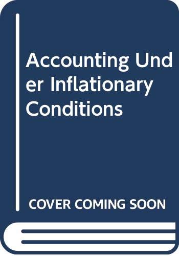 Book Accounting Under Inflationary Conditions free