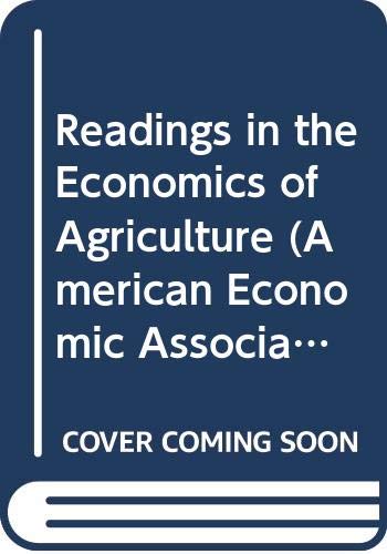 Book Readings in the Economics of Agriculture (American Economic Association) free