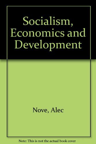 Book Socialism Economics and Development free