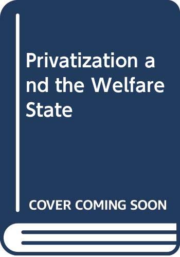 Book Privatization and the Welfare State free