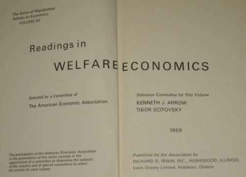Book Readings in Welfare Economics (American Economic Association) free