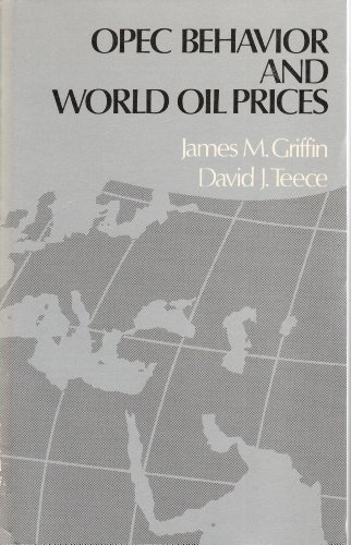 Book Opec Behavior and World Oil Prices free
