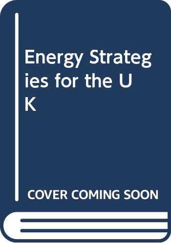 Book Energy Strategies for the U K free