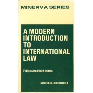 Book A modern introduction to international law (Minerva series of students' handbooks ; no. 25) free