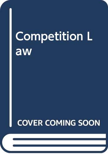Book Competition Law free
