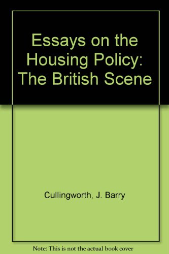 Book Essays on housing policy: The British scene free Book Essays on housing policy: The British scene free