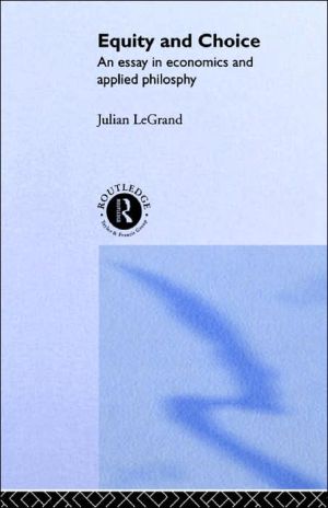 Book Equity and Choice: An Essay in Economics and Applied Philosophy free