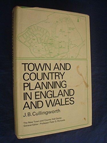 Book Town And Country Planning In England And Wales: The Changing Scene, (the New Town And County Hall Series No. 8) free