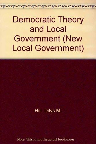 Book Democratic theory and local government (The New local government series ; no. 12) free
